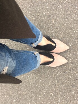 「VONDEL（フォンデル）のアイテム」を使った、miiiihoさん（レディース・158cm）の春コーディネート