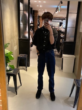 しみーさん(メンズ・175cm)の春コーディネート