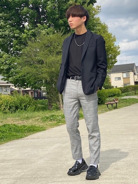 　しみーさん（メンズ・175cm）の春コーディネート