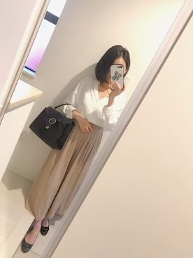 「maternity（マタニティ）のアイテム」を使った、星星さん（レディース・160cm）の秋コーディネート