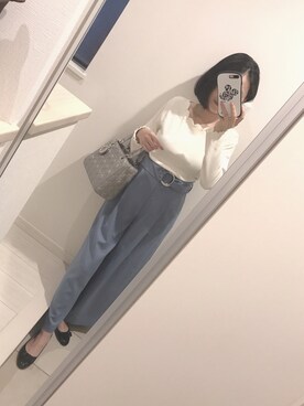 「maternity（マタニティ）のアイテム」を使った、星星さん（レディース・160cm）の秋コーディネート