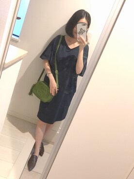 「maternity（マタニティ）のアイテム」を使った、星星さん（レディース・160cm）の秋コーディネート