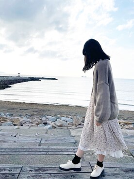 「Mos（モス）のアイテム」を使った、riさん（レディース・168cm）の春コーディネート