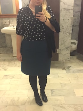 「working style」｜「アイテム（ブーティ）」を使った、Sidさん（レディース・157cm）の春コーディネート