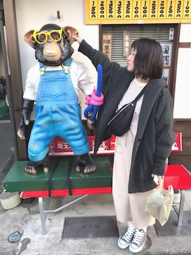 「サーマルスカート」｜ゆきさん（レディース・157cm）の冬コーディネート