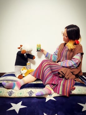 kaoriBROWNさん(レディース・157cm)の春コーディネート