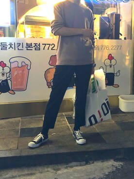 「5252（ゴーニーゴーニー）のアイテム」を使った、MyTさん（メンズ・177cm）の秋コーディネート