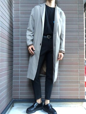 「UNDERGROUND（アンダーグラウンド）のアイテム」を使った、MyTさん（メンズ・177cm）の秋コーディネート