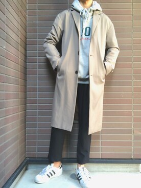 「5252（ゴーニーゴーニー）のアイテム」を使った、MyTさん（メンズ・177cm）の秋コーディネート