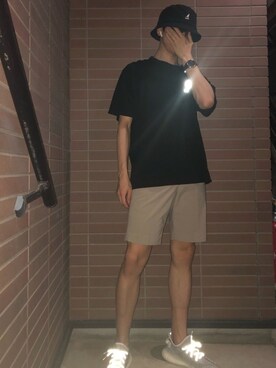 「5252（ゴーニーゴーニー）のアイテム」を使った、MyTさん（メンズ・177cm）の夏コーディネート