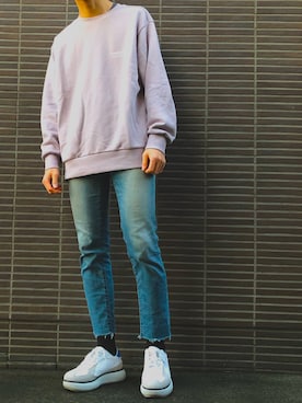 Web限定 Onitsuka Tiger オニツカタイガー Delecity 11a386を使った人気ファッションコーディネート Wear