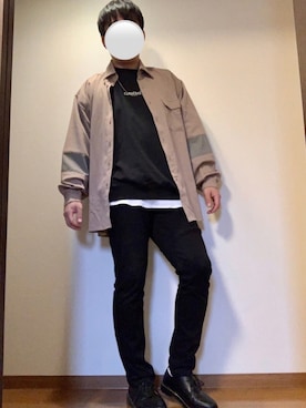 「アイテム（ドレスシューズ）」を使った、DAiさん（メンズ・172cm）の春コーディネート