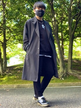 「ADRER（アドラー）のADRER バラシシュウビッグスウェット（スウェット）」を使った、DAiさん（メンズ・172cm）の秋コーディネート