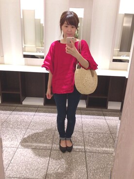 natsuさん（レディース・152cm）の夏コーディネート