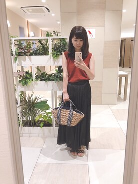 natsuさん（レディース・152cm）の夏コーディネート