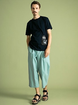 「UNITED TOKYO（ユナイテッドトウキョウ）のアイテム（財布/小物）」を使った、<OFFICIAL>UNITED TOKYOさん（メンズ・184cm）の夏コーディネート