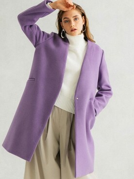 「COAT LAB（コートラボ）のアイテム（その他アウター）」を使った、<OFFICIAL>UNITED TOKYOさん（レディース・174cm）の夏コーディネート