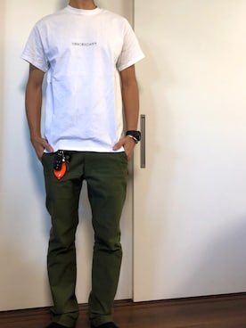 「WTAPS（ダブルタップス）のアイテム（キーケース/キーアクセサリー）」を使った、MURAGEn18さん（メンズ・173cm）の春コーディネート