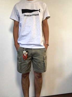 「WTAPS（ダブルタップス）のアイテム（キーケース/キーアクセサリー）」を使った、MURAGEn18さん（メンズ・173cm）の春コーディネート