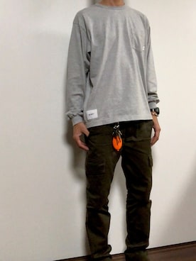 「fragment design（フラグメントデザイン）のアイテム（腕時計）」を使った、MURAGEn18さん（メンズ・173cm）の秋コーディネート