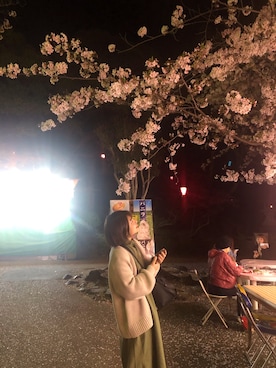 「平成最後のWEARISTAセンバツ」｜「アイテム（シャツワンピース）」を使った、あかりんさん（レディース・152cm）の春コーディネート