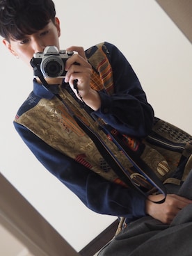 「アイテム（ピアス（両耳用））」を使った、つむちゃんのパパさん（メンズ・169cm・20代）の夏コーディネート