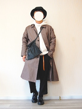 「Dr. Martens（ドクターマーチン）の［UNISEX/ユニセックス］Dr.Martens ドクターマーチン 3EYE GIBSON 1461 MONO 3ホール ギブソン シューズ（ドレスシューズ）」を使った、🐈ちゅうたろう🐈さん（メンズ・160cm）の秋コーディネート