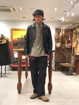Schott/ショット/6103US TRUCKER JACKET Horween Leather/トラッカー