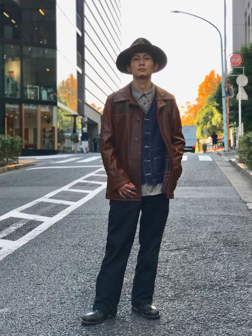 Satsuma Goto Schott Grand Store Tokyo Schottのカバーオールを使ったコーディネート Wear