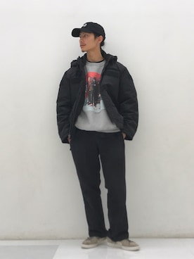 Schott ショット Alice Beastie Boys Crewneck Sweat アリス ビースティーボーイズ スウェットを使った人気ファッションコーディネート Wear