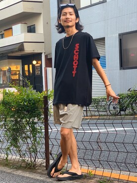 Satsuma Gotoさん(メンズ・170cm)の夏コーディネート