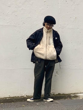 Satsuma Gotoさん（メンズ・169cm）の冬コーディネート