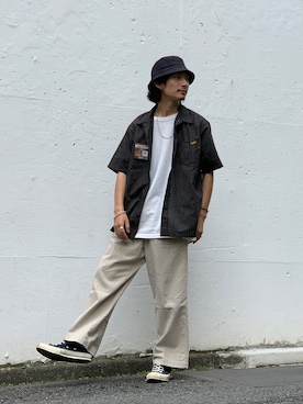 Satsuma Gotoさん（メンズ・169cm）の春コーディネート