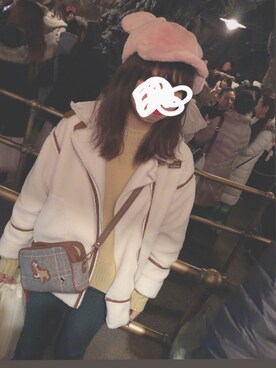 「one after another NICE CLAUP（ワンアフターアナザーナイスクラップ）のアイテム（ブルゾン）」を使った、nさん（レディース・163cm）の夏コーディネート