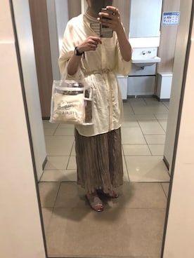 tommyさん（レディース・156cm）の夏コーディネート