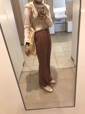 「Marient（マリエント）のアイテム」を使った、tommyさん（レディース・156cm）の秋コーディネート