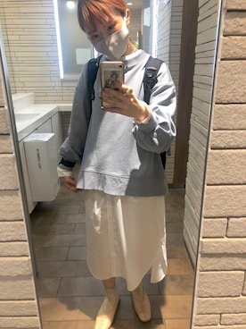 「アイテム（ピアス（両耳用））」を使った、tommyさん（レディース・156cm・20代）の秋コーディネート