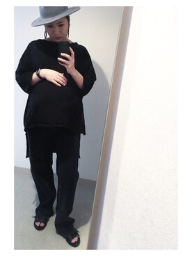 「アイテム（ピアス（両耳用））」を使った、HONOKAさん（レディース・163cm・30代）の夏コーディネート