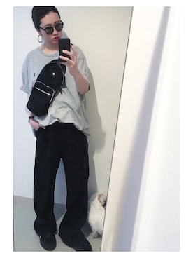 「アイテム（ピアス（両耳用））」を使った、HONOKAさん（レディース・163cm・30代）の夏コーディネート