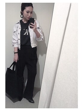 「アイテム（ピアス（両耳用））」を使った、HONOKAさん（レディース・163cm・30代）の夏コーディネート