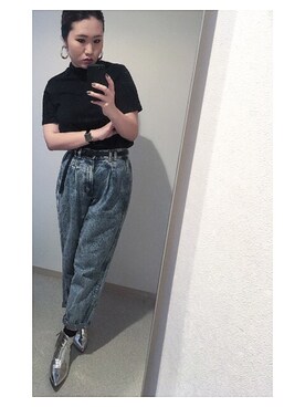 「アイテム（ピアス（両耳用））」を使った、HONOKAさん（レディース・163cm・30代）の夏コーディネート
