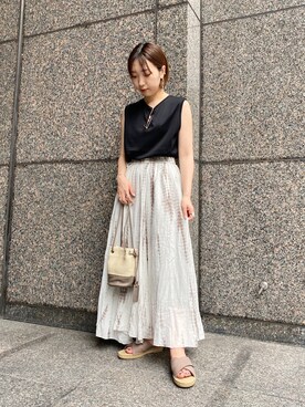 shokoさん（レディース・157cm）の夏コーディネート