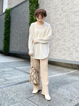 Rode Sko ロデスコ のハンチング ベレー帽を使った人気ファッションコーディネート Wear