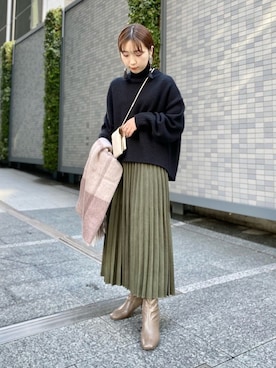 「tweedmill」｜shokoさん（レディース・157cm）の冬コーディネート