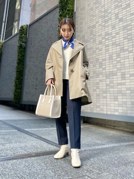 「URBAN RESEARCH（アーバンリサーチ）のアイテム（財布/小物）」を使った、shokoさん（レディース・157cm）の冬コーディネート