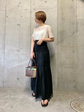 shokoさん（レディース・157cm）の夏コーディネート