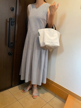 「NOMBRE IMPAIR（ノンブルアンペール）のアイテム（ワンピース/ドレス）」を使った、ryo.7.5さん（レディース・163cm）の夏コーディネート