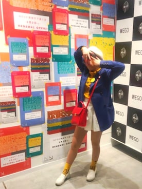 「KIKIのアイテム」を使った、しおちゃんさん（レディース・152cm）の春コーディネート