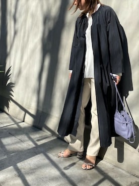 nano・universe PRESSさん（レディース・156cm）の春コーディネート