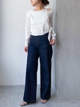 「オトナカジュアル」｜nano・universe PRESSさん（レディース・156cm）の春コーディネート